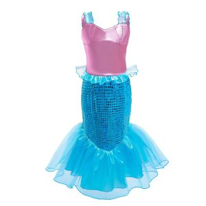 Queue de Sirene Deguisement - 3-4 ans - costume