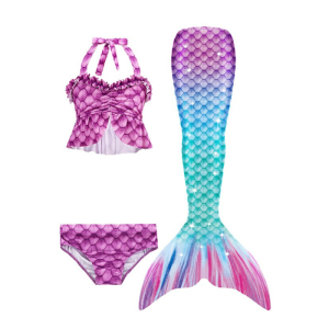 Queue de Sirène pour la piscine - 3-4 ans - Queue de sirène
